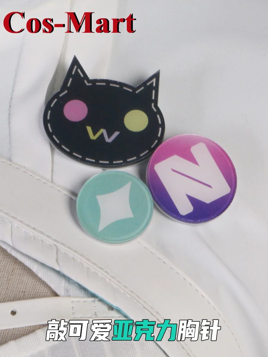 Cos-Mart горячая игра виртуальный YouTuber Vtuber VSPO Tokoyami Towa карнавальный костюм