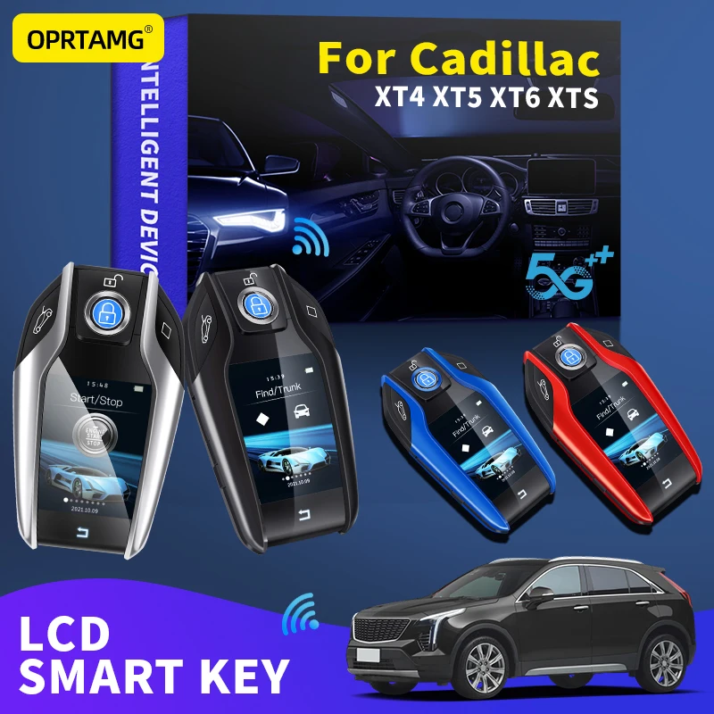 

OPRTAMG Car smart LCD key accessories For Cadillac XT4 XT5 XT6 XTS 1999 2000 2001 2002 2003 2004 2005 2006 2007 2014 2016 2021
