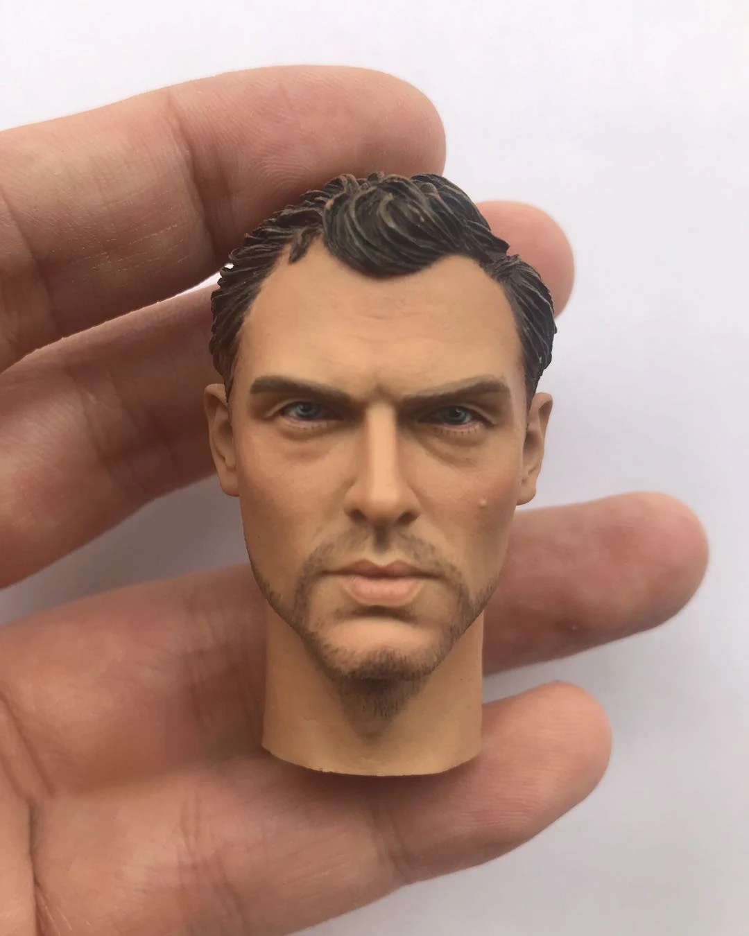 

1/6 Scale WWII Soviet Sniper Vasily Soldier Head Model Toys Fit 12'' DID Action Figure Body