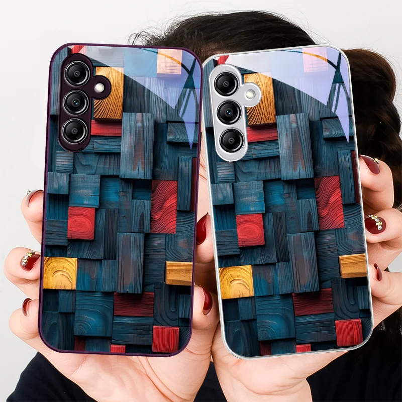 Новый цветной модуль для Samsung Galaxy A01 02 03 Core A04 A14 4G A13 54 34 31 20 25 23 22 5G S21 Ultra S20 стеклянный