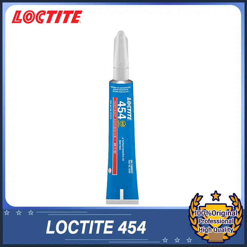 1 шт. LOCTITE 454 20 г мгновенный клей вертикальная конструкция без капа