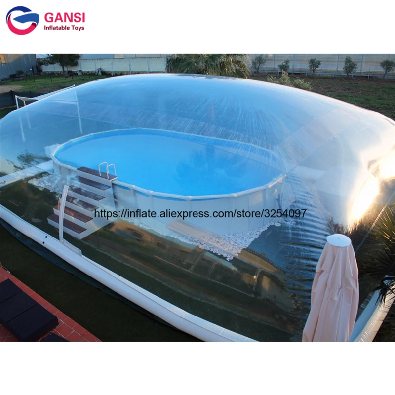 Надувной чехол для бассейна/Пыленепроницаемый Чехол бассейна надувная круглая