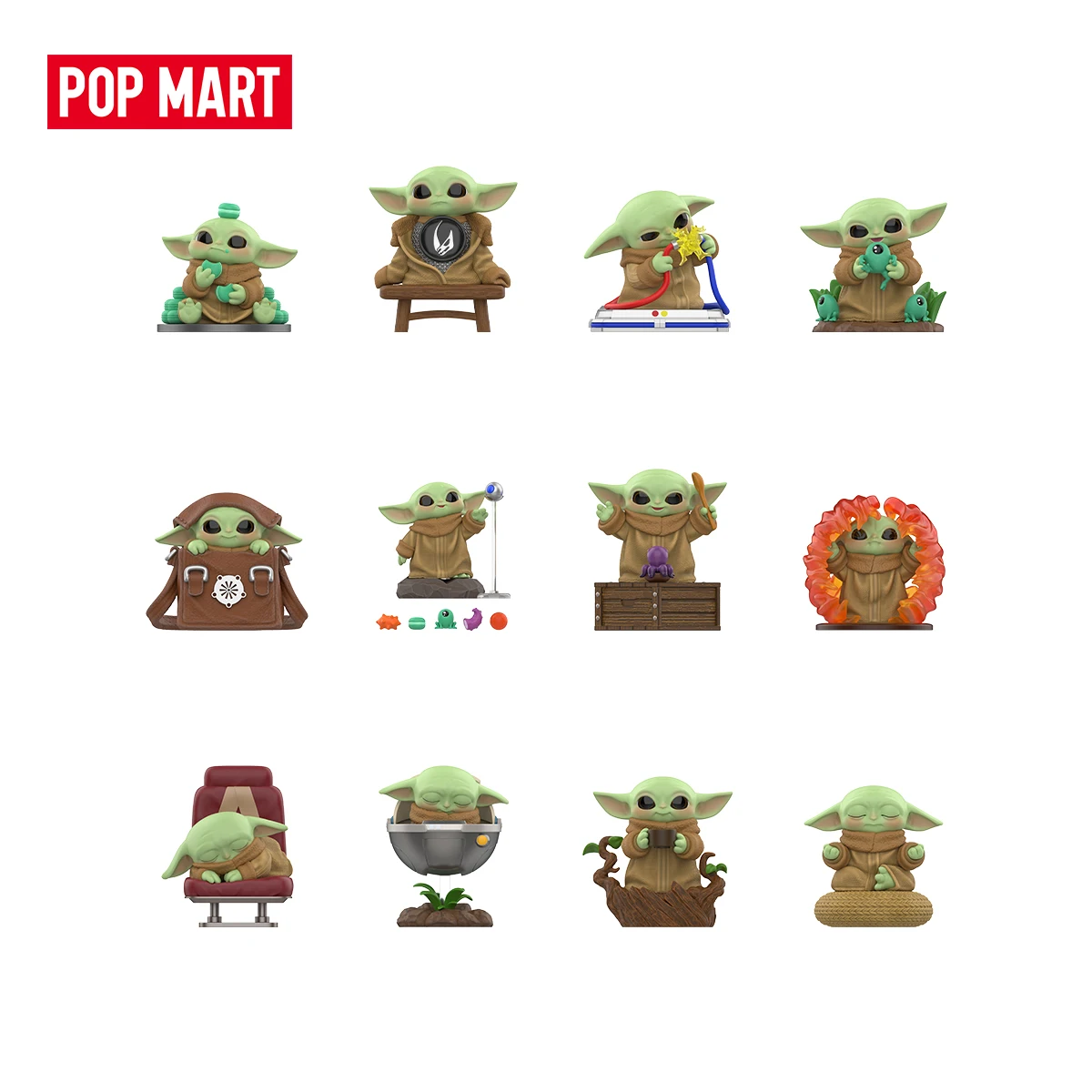 POP MART Star Wars Grogu Tiny But Mighty Series Mystery Box Оригинальная коллекционная фигурка-сюрприз в закрытой упаковке, игрушка-сюрприз, украшение для дома, декор (art.: 3920daa2f5766) - 3920daa2f5766