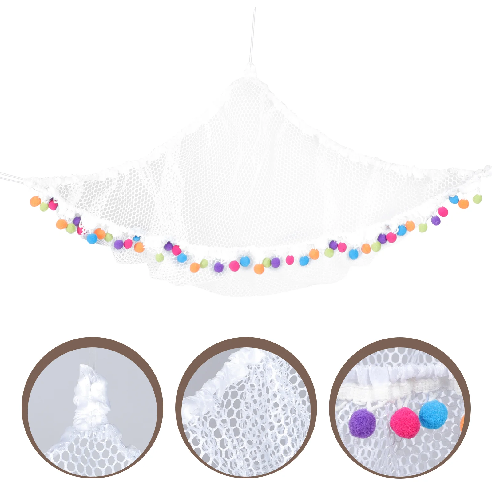 

Corner Hammock Net Toys Para Niños Display Organizer Stuffed Animal Holder Bath Kids Animals Plush