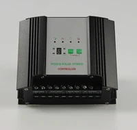 100w to 600w small wind solar hybrid charge controller 12v 24v led display dc output