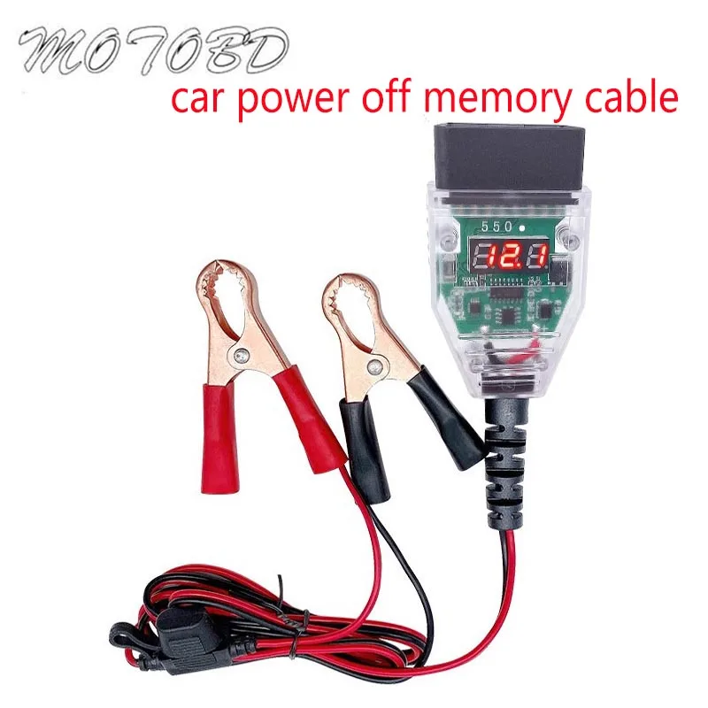 

A+ Car Computer Power Failure Memory OBD Replacement Battery Continuous Power CABLE Replacement Battery Leakage Detection Tool