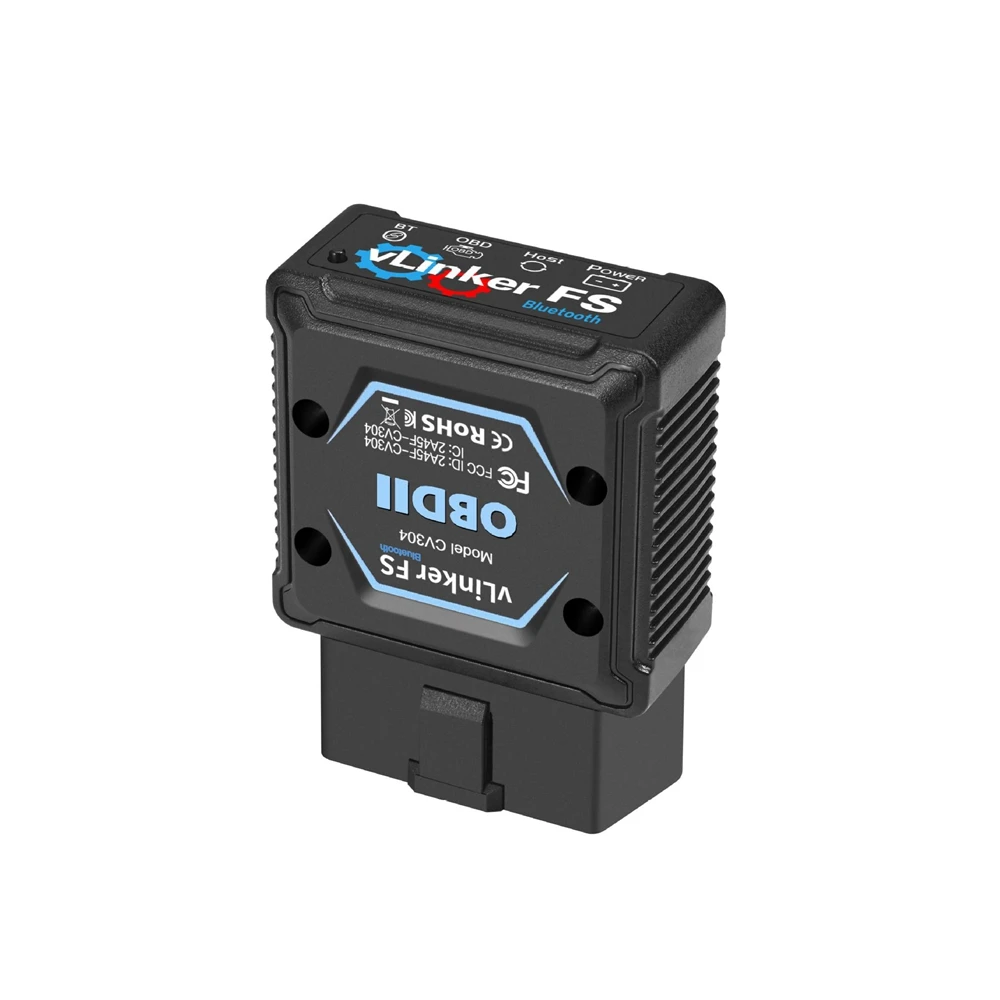 Фото Vgate vLinker FS OBD2 Bluetooth для Android/IOS для Ford FORScan HS MS CAN ELM 327 OBD 2, инструменты для диагностического сканера автомобиля №4