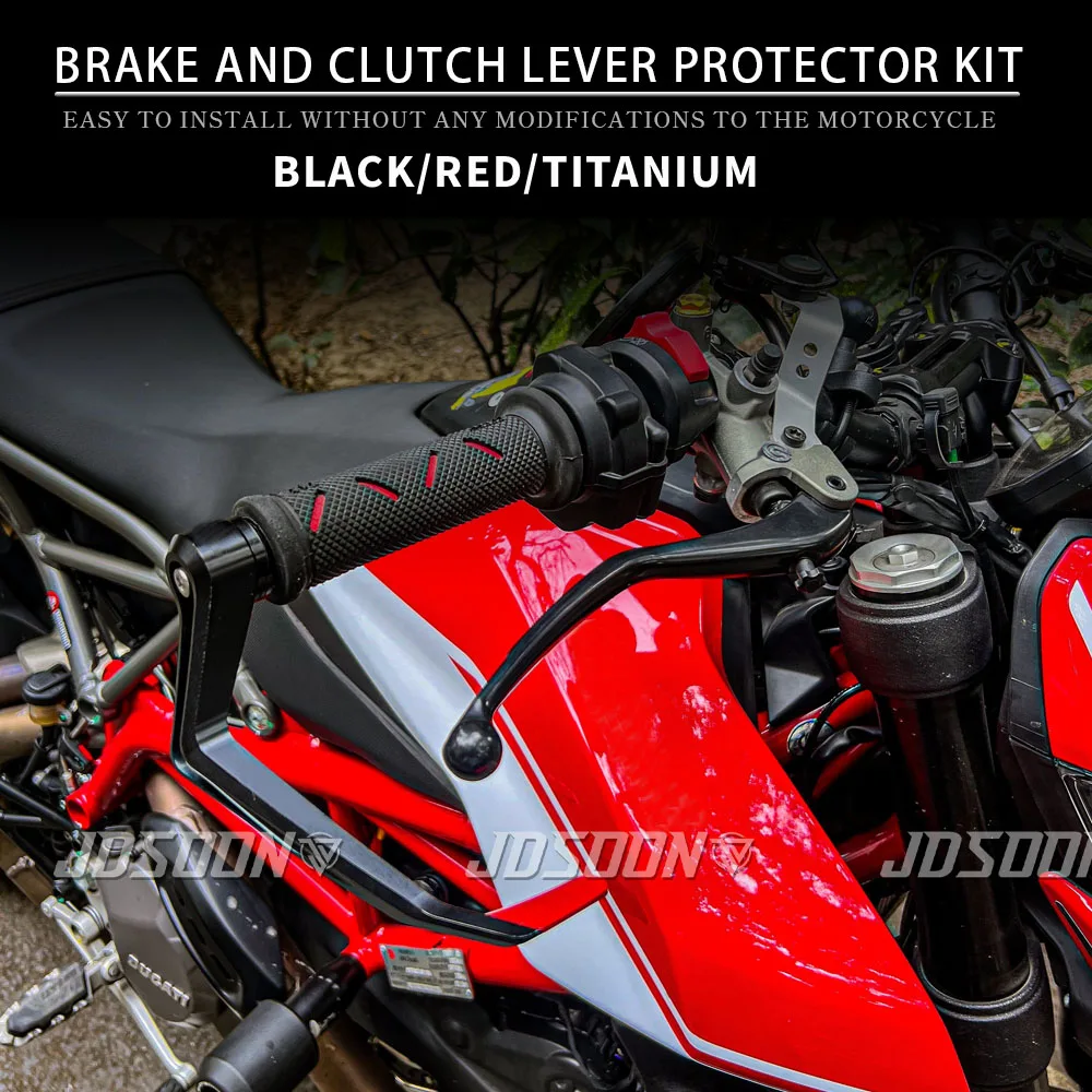 Фото Новинка 2024, для Ducati PANIGALE V4 2018-2024 Streetfighter V4, рычаги тормозной муфты, защита от падения, защитный стержень с ЧПУ №5