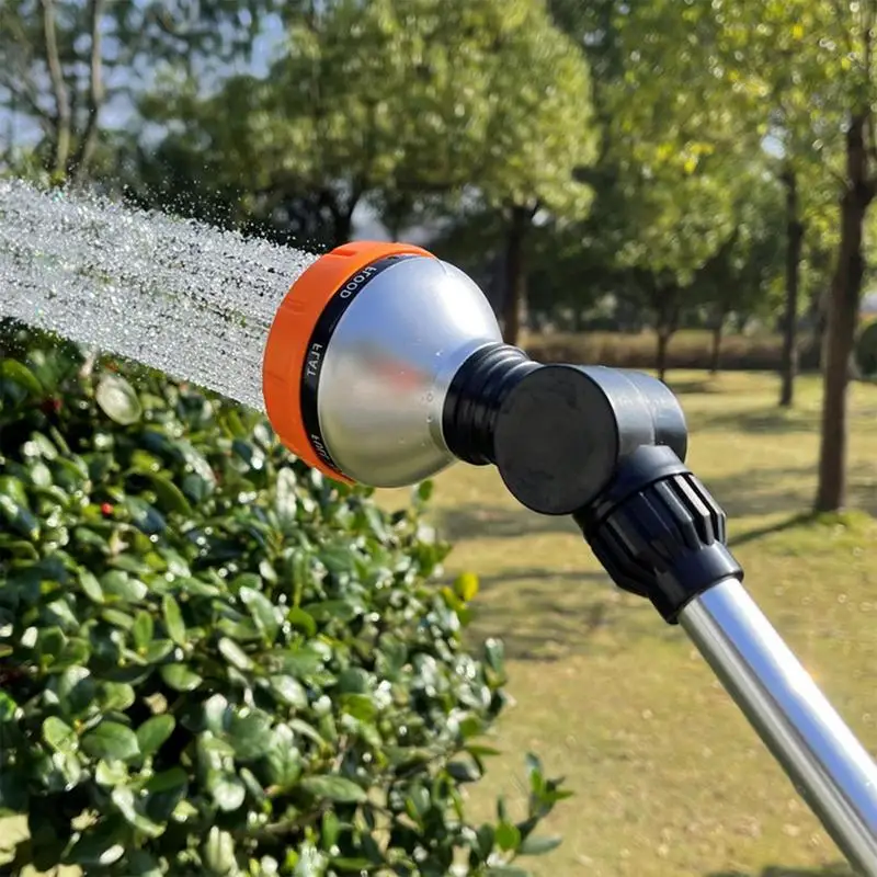 

Hose Sprayer Nozzle Garden Spray Wand Intense Force Nozzle Water Hose Sprayer Versatile 8-Mode Nozzle Adjustable Watering Tool