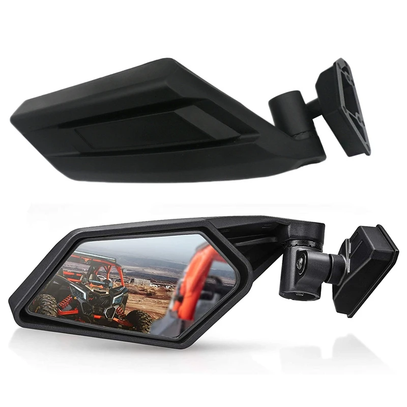 Боковые зеркала UTV регулируемые на 360 градусов заднего вида В гоночном стиле для