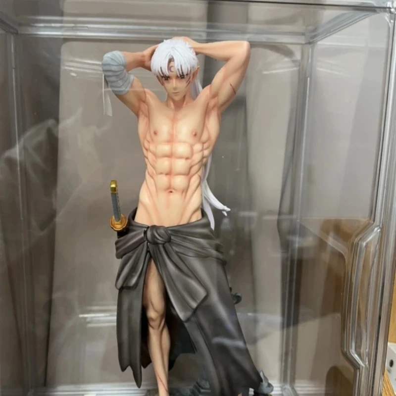 

Фигурки Inuyasha GK Sesshoumaru, экшн-фигурки, третья пуля, японская манга, Коллекционная модель из ПВХ, игрушки, день рождения, орнамент, кукла, подарки