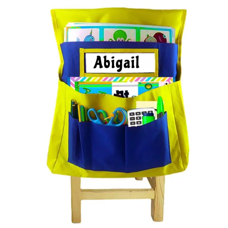 

Карманы для стульев, набор для классных комнат, сверхмощный стул для хранения, стол, стул, органайзер для сидений на спине, для учеников и студентов, товары