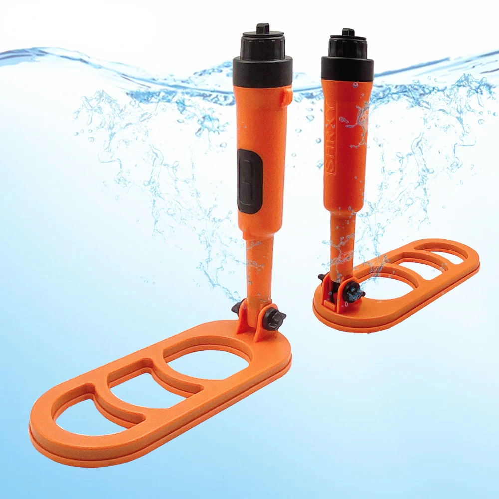 Underwater scuba Metal Detector Folding Waterproof Coil Pulse Scan Pinpointer Diving Glod Metal Detecting