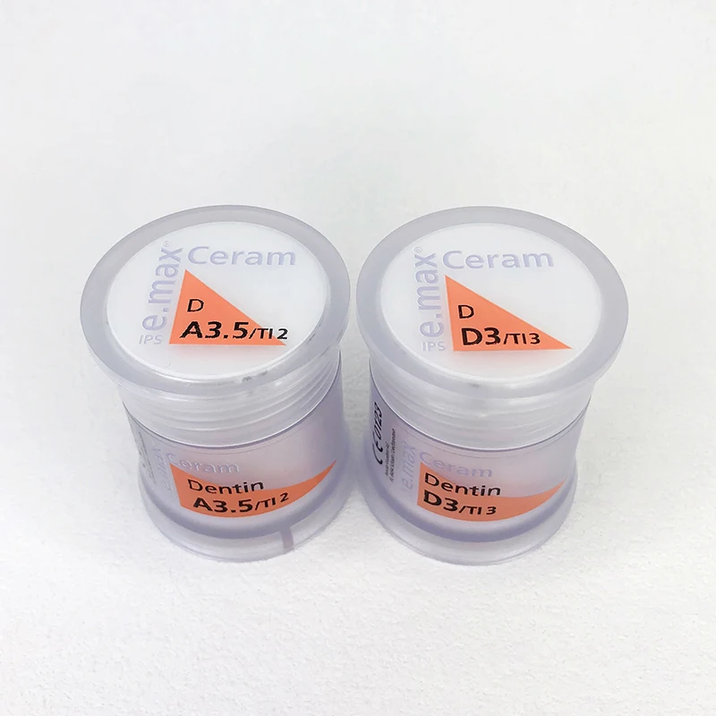 Dental Dentistry Ivoclar IPS e.max Ceram Dentin 20g Porcelain Ceramic Powder Bleach BL1 BL2 BL3 BL4 Materials