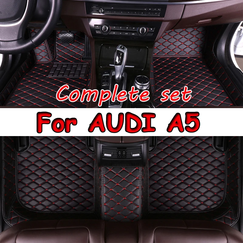 

Car floor mats for AUDI A5 Sportback 2017 2018 2019 2020 2021 2022 Custom auto foot Pads automobile carpet interior accessorie