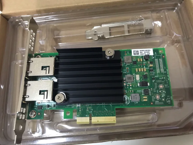 

network card brand Dell X550-T2 Dual Port 10 Gigabit, Network Interface Card, Copper