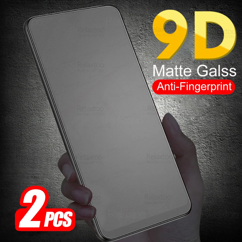 

2pcs Matte Tempered Glass For Xiaomi Poco F4 5G PocoF4 Poxo Poko F 4 4F 2022 NFC Screen Protector Frosted Cover Protective Film