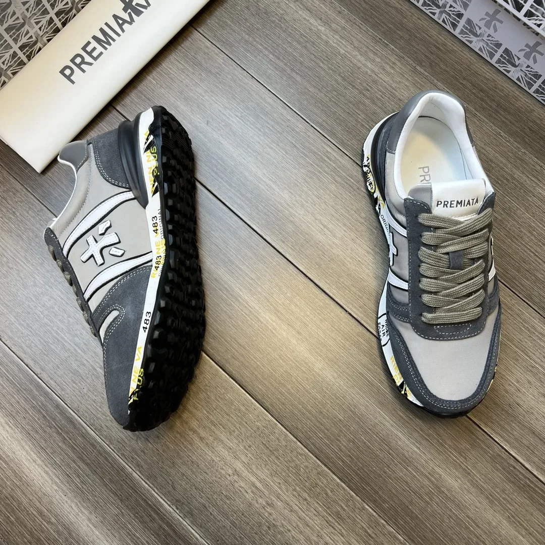 PREMIATA/Мужская модная удобная простая повседневная спортивная обувь в стиле ретро