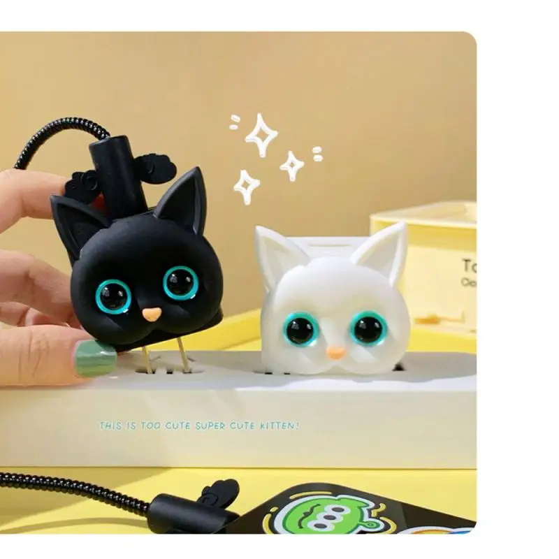 

Cute Cat General USB Cable Winder Protector Cartoon Saver Data Line Protective Case Earphone Cord Sleeve Cover Wire Organizer