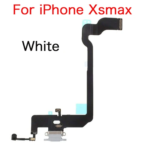 Зарядная док-станция с микрофоном и гибким кабелем для iPhone X XR XS 11 Pro Max, сменный модуль Usb зарядного устройства