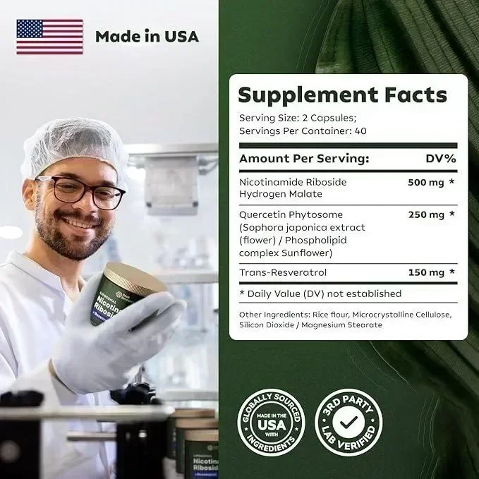 11 Защита нервов задержка старения защита кровеносных сосудов NAD+ Добавка —