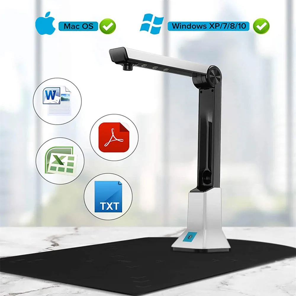 Портативный сканер документов KC5M01 Pro 8 мегапикселей высокое разрешение камера