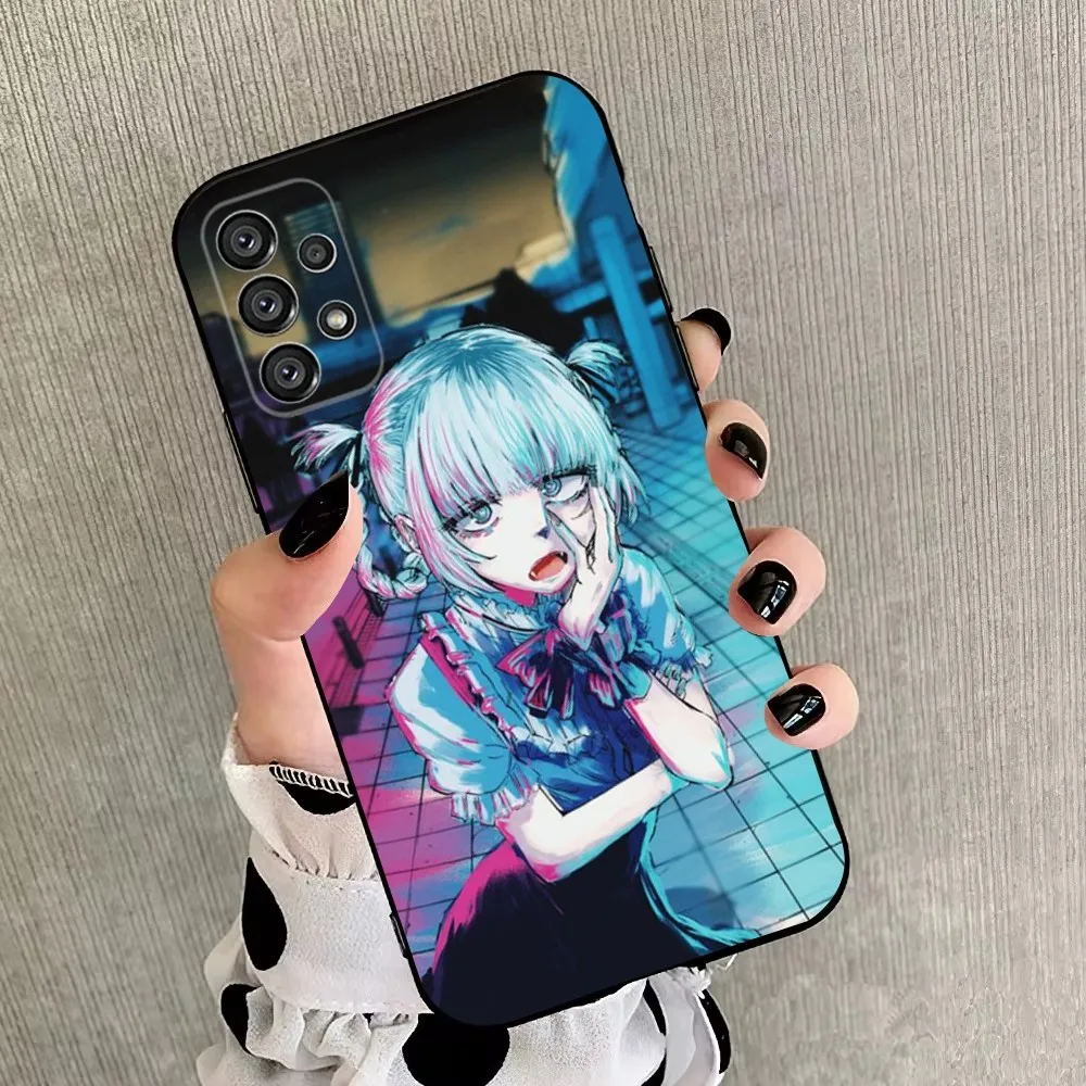 Чехол для телефона Nazuna Nanakusa Samsung Galaxy A20 A21s A22 A31 A32 A52 A53 A72 73 A80 A91 Мягкий черный чехол