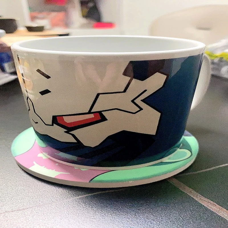 

Anime Cyberpunk Edgerunners Rebecca Cosplay Adam Mug Rebecca Coaster Cup Prop Accessories