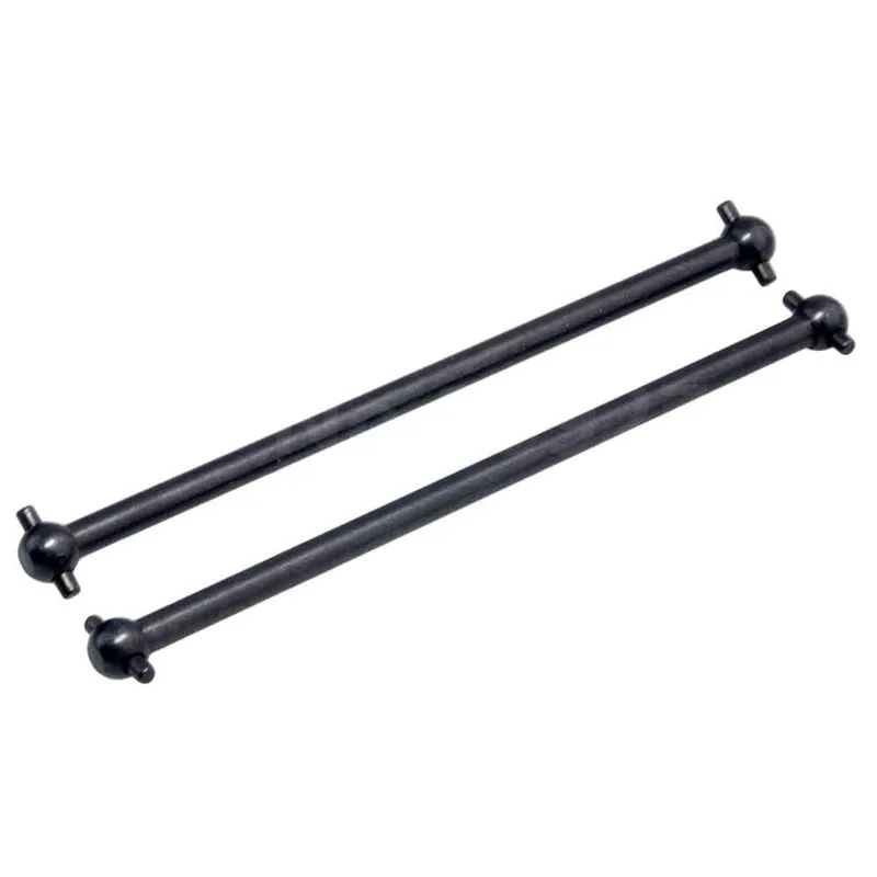 

2Pieces RC Car HOBAO MT Monster Truck Spare Parts Alum Front/Rear Dogbone 140mm For 1/8 Scale Models Remote Control 94015 CNC