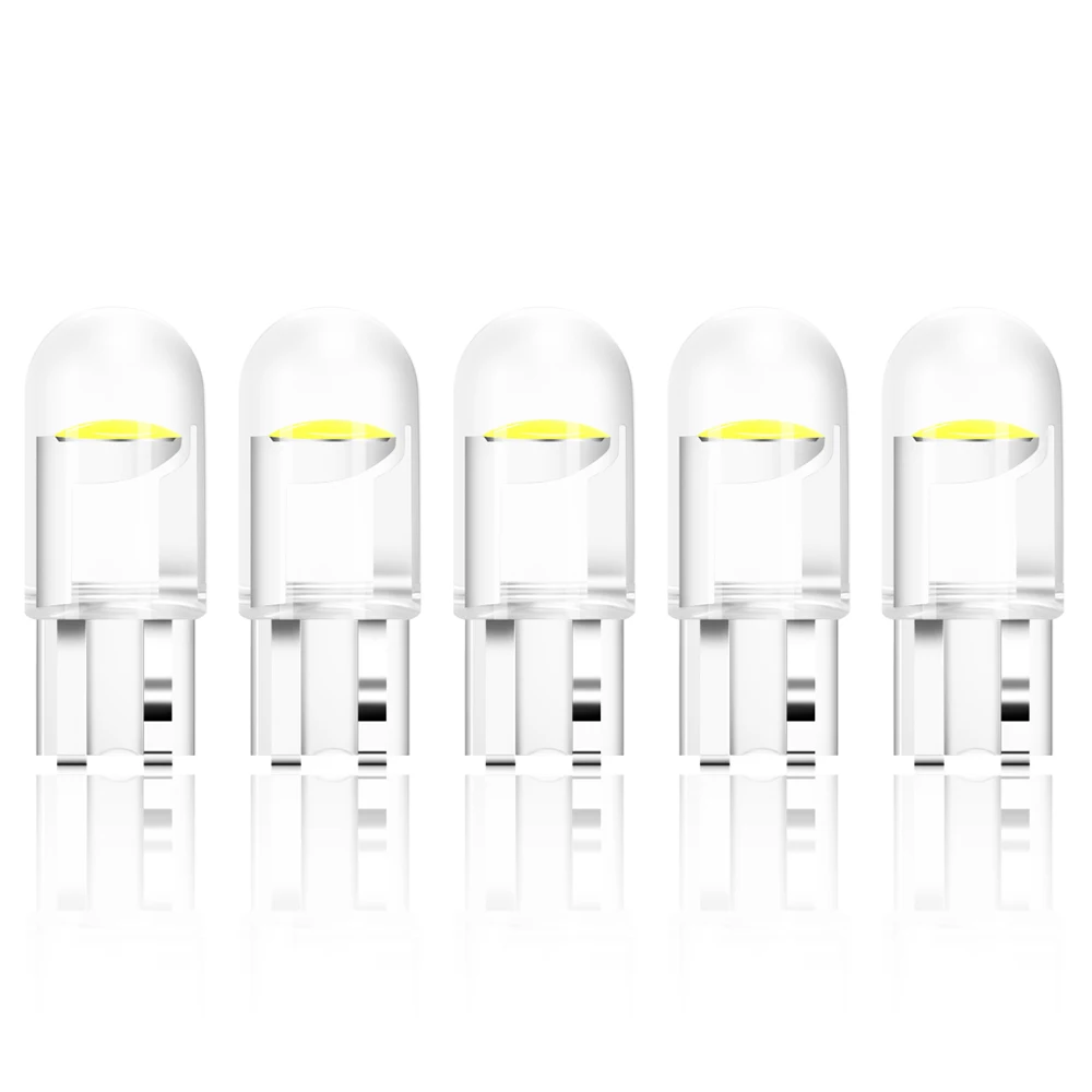 Светодиодные лампы Canbus T10 для автомобилей Land Rover Range Velar Sport Discovery 2 3 4 Defender, стеклянные, с интерьером COB.