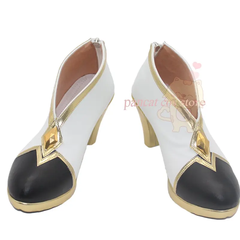 

Anime Genshin Impact Nahida Cosplay Shoes Comic Anime Game Cos Long Boots Cosplay Costume Prop Shoes for Con Halloween Party