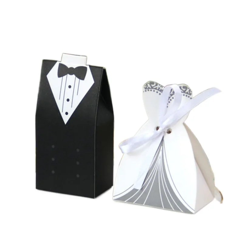 

2022 50/100 шт. свадебные подарки и сувениры для невесты и жениха, коробка конфет «сделай сам» с искусственными сувенирами, товары вечерние Ринок