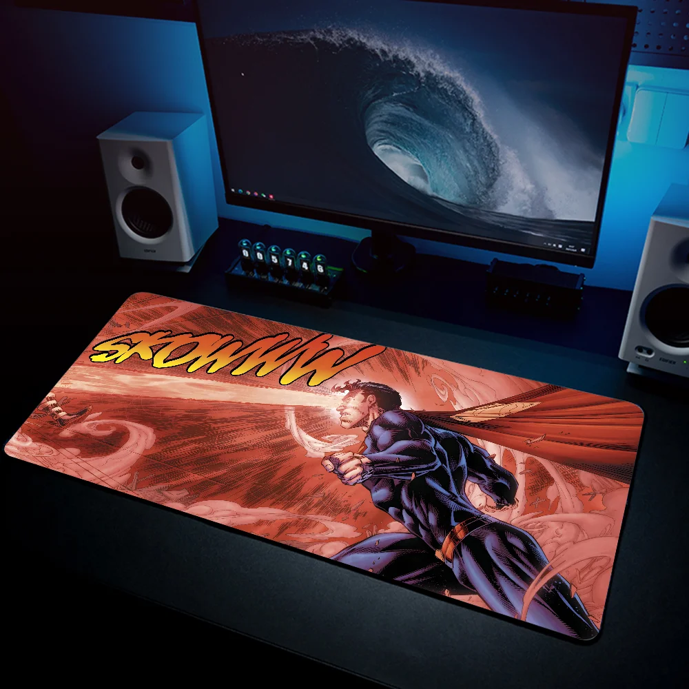 Коврик для мыши M-Marvel S-Superman большие компьютерные игровые аксессуары коврики