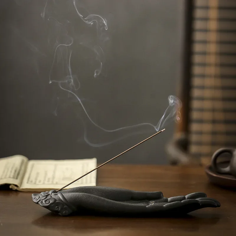 Керамическая курильница YXYMCF в форме руки