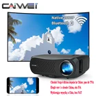 CAIWEI A12AB видео проектор Full Hd 1080P родное разрешение Miracast 10000:1 Контрастность домашний кинотеатр проектор
