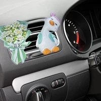 car air fresheners vent clips lovable duck flower car vent air freshener car deodorizers car air conditioner outlet decoration