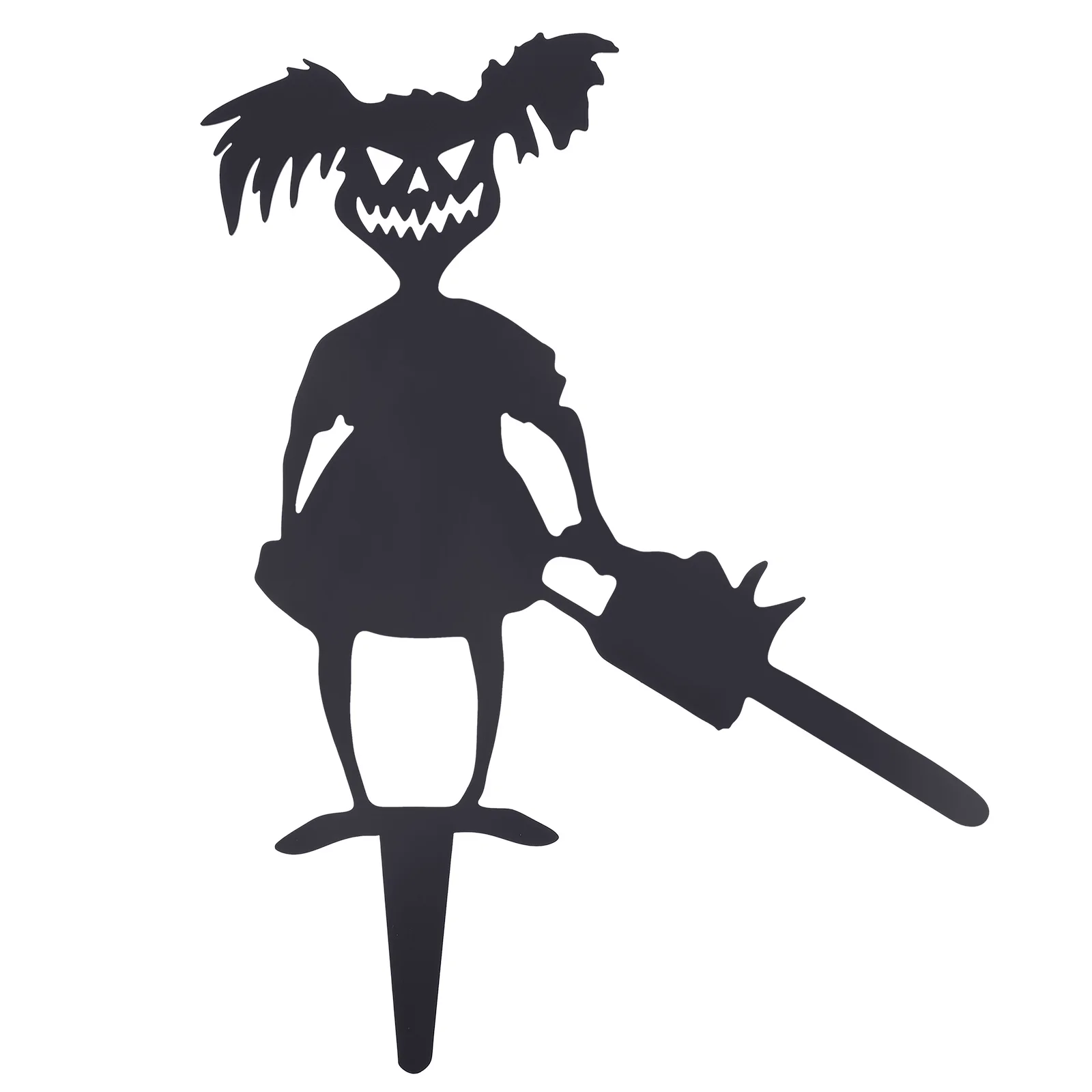 

Garden Stakes Signs Girl Silhouette Stakes Scary Graves Party Favor for Outdoor Lawn Stakes