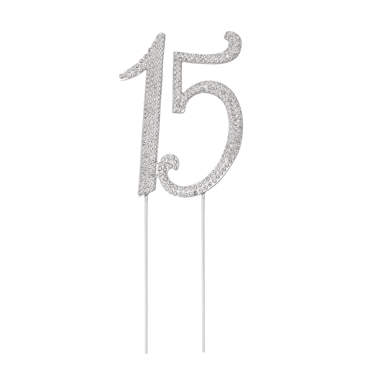 

15 Cake 15th Birthday Decorations Quinceanera Wedding Topper 15th Number 15 Cupcake Toppers Fruit Anniversary