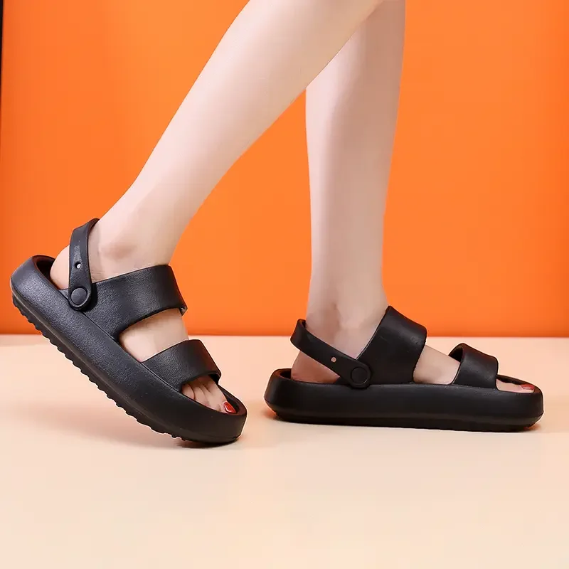Men's Slippers Women Sandals Non-slip Bathroom Slippers Comfortable Platform Women Shoes Unisex Slippers Indoor Sandals for Man