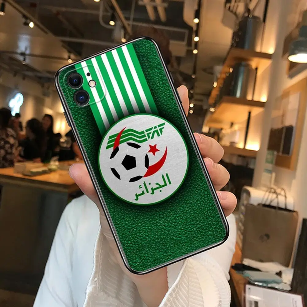 Чехлы с флагом Алжира для телефонов iphone 13 Pro Max Чехол 12 11 8 PLUS 7PLUS 6S XR X XS 6 mini se
