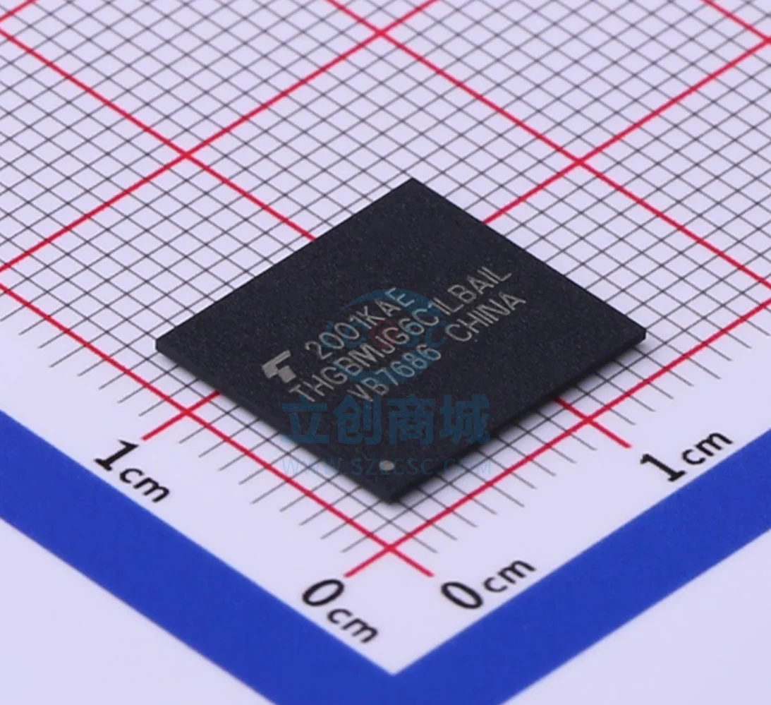 

1PCS/LOET THGBMJG6C1LBAIL package BGA-153 new original genuine memory eMMC IC chip