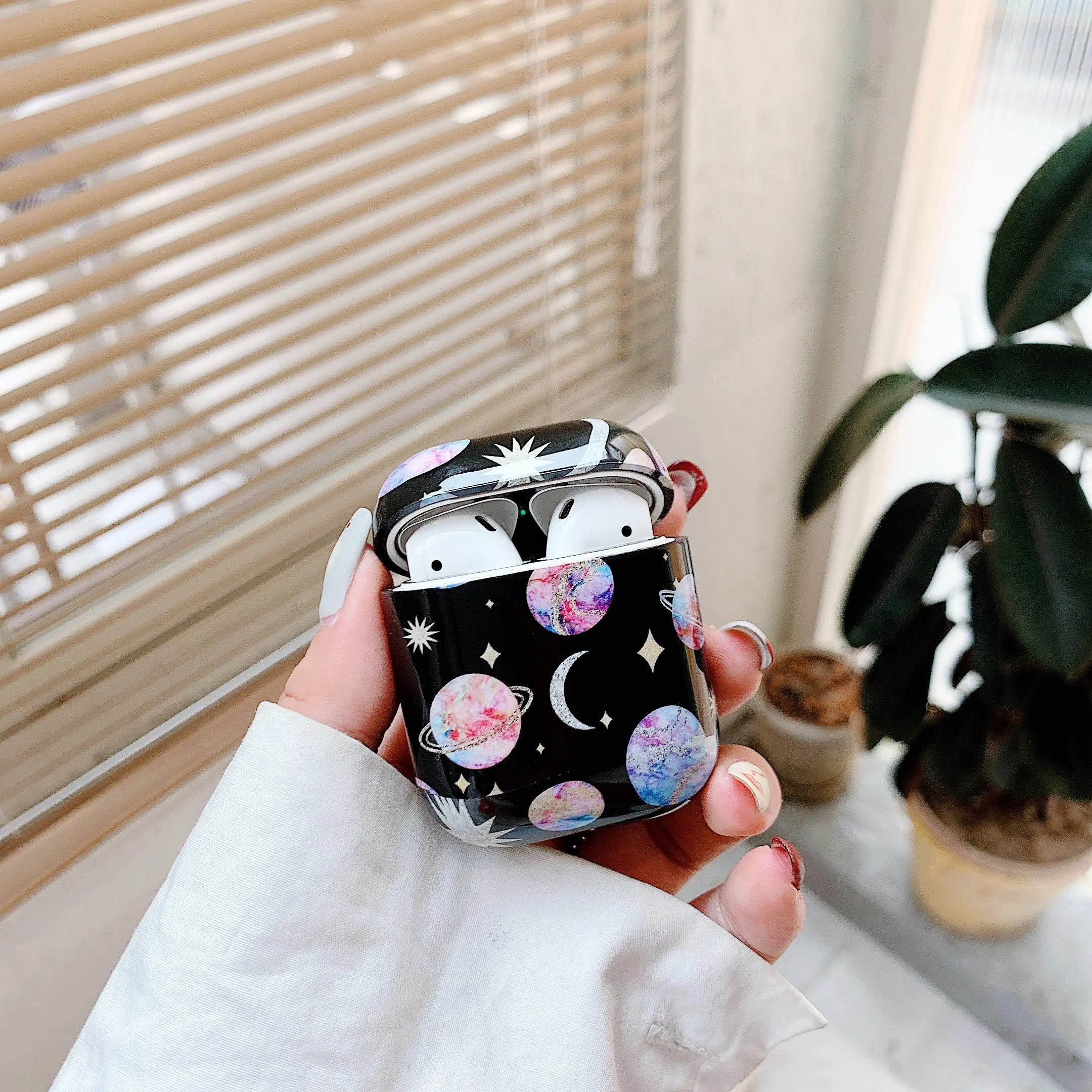 

Cases For Original Apple Airpods 1 2 Earphone Case Cute Cover For Apple Airpods 2 Air Pods 1 Shell Sleeve Coque Marble Pattern