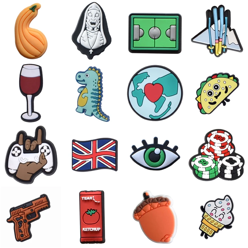 

Women Charm Shoe Charms Accessories Decorations PVC Buckle Decorations for Crocs Wholesale Bulk Gifts Pins Shoes Accessories