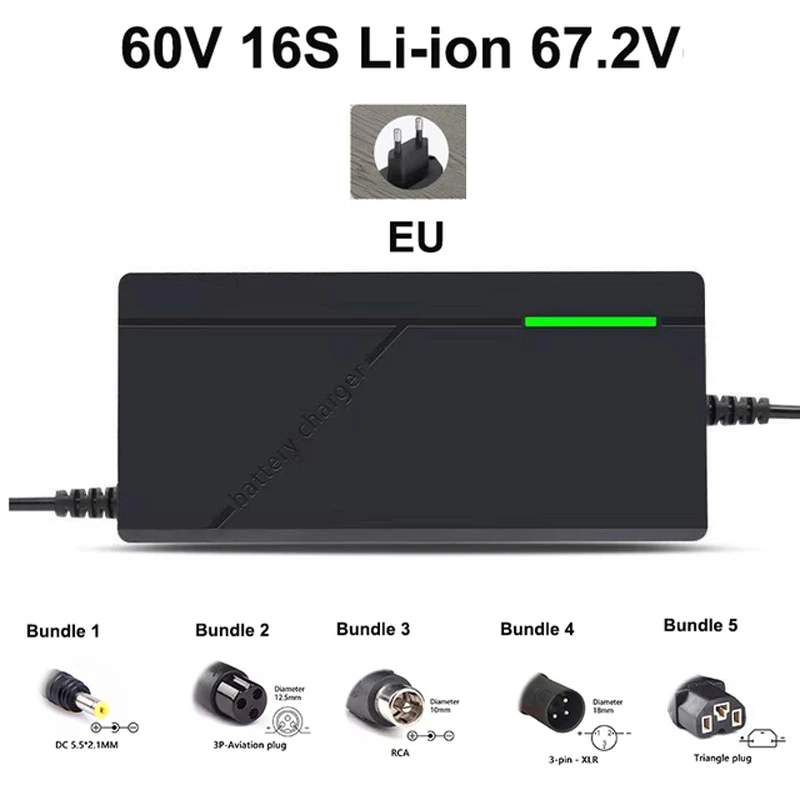 Зарядное устройство для литий-ионных аккумуляторов 67 2 в 5 А 60 16S