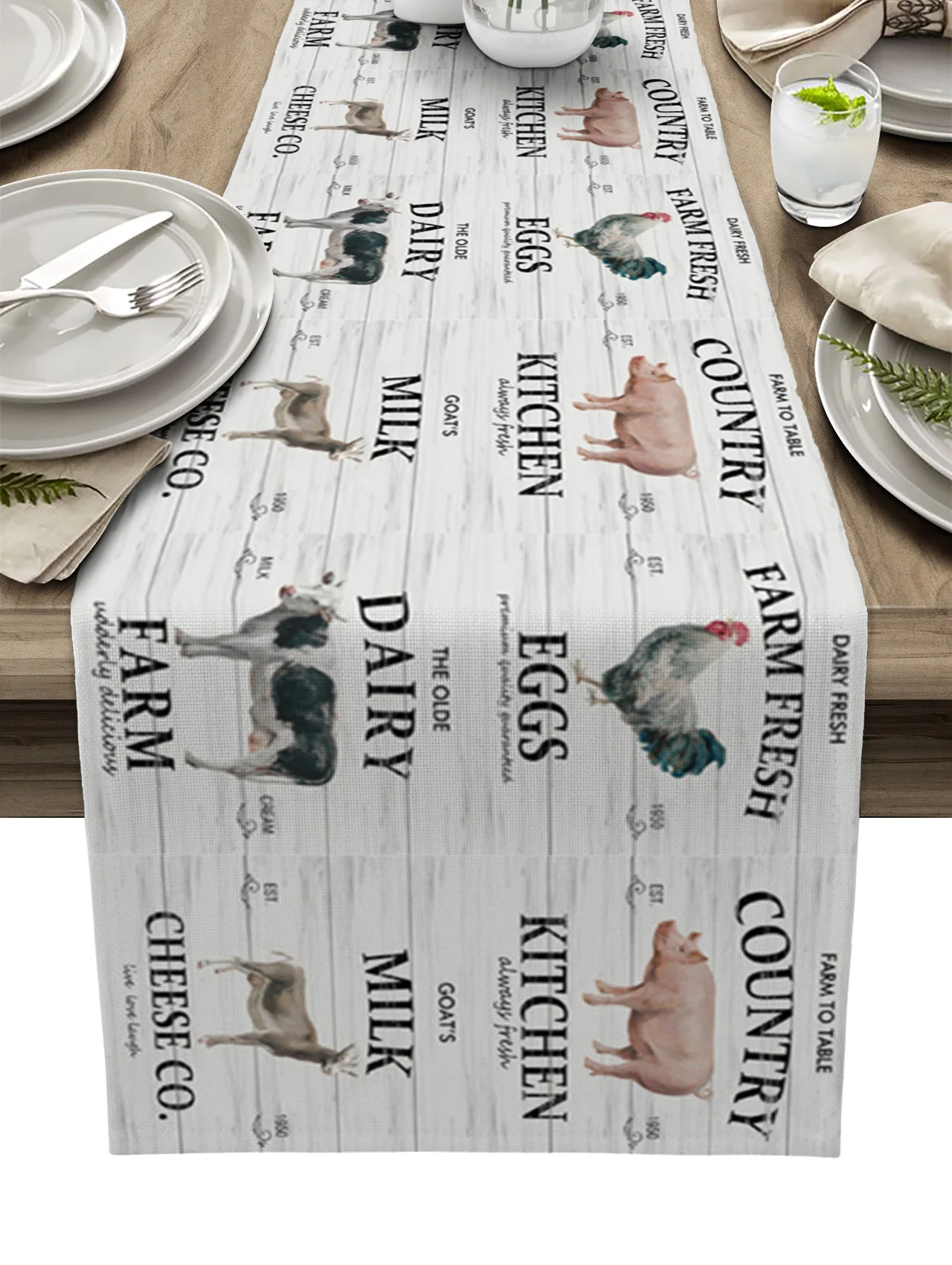 

Скатерть под дерево в стиле ретро для гостиной, кухни, дома