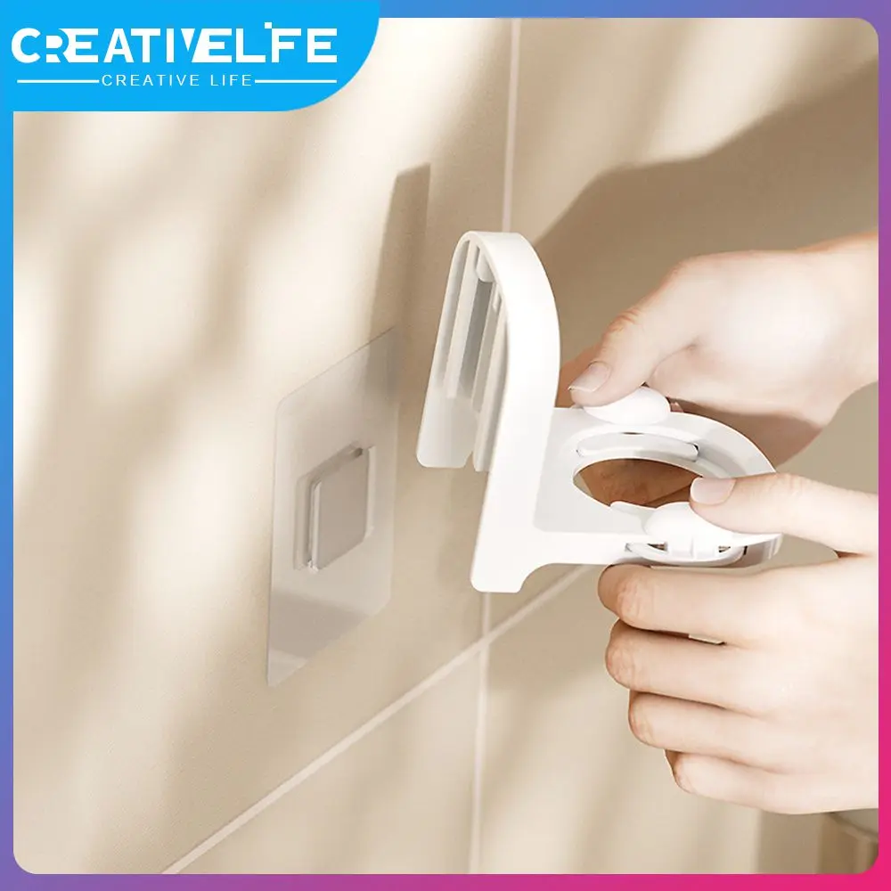 

Make Full Use Of The Wall Storage Space Adjustable Telescopic Accessories Hand Soap Holder Seamless Adhesive Wall Mount