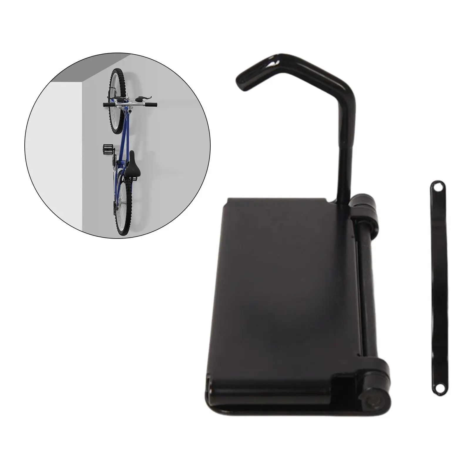 

Bike Stand Holder Cycling Accessories Adjustable Storage Hooks Holder Sturdy Durable Wall Mount for Apartment MTB Home Repairing