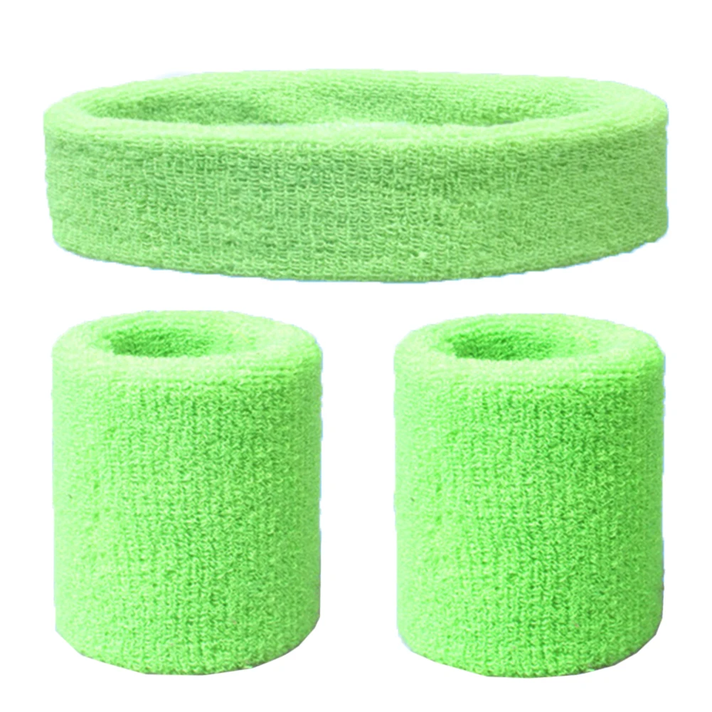 

Эластичная спортивная повязка на голову для мужчин и женщин, тренировочная лента для бега, Влагоотводящая повязка, набор однотонных легких вязаных лент