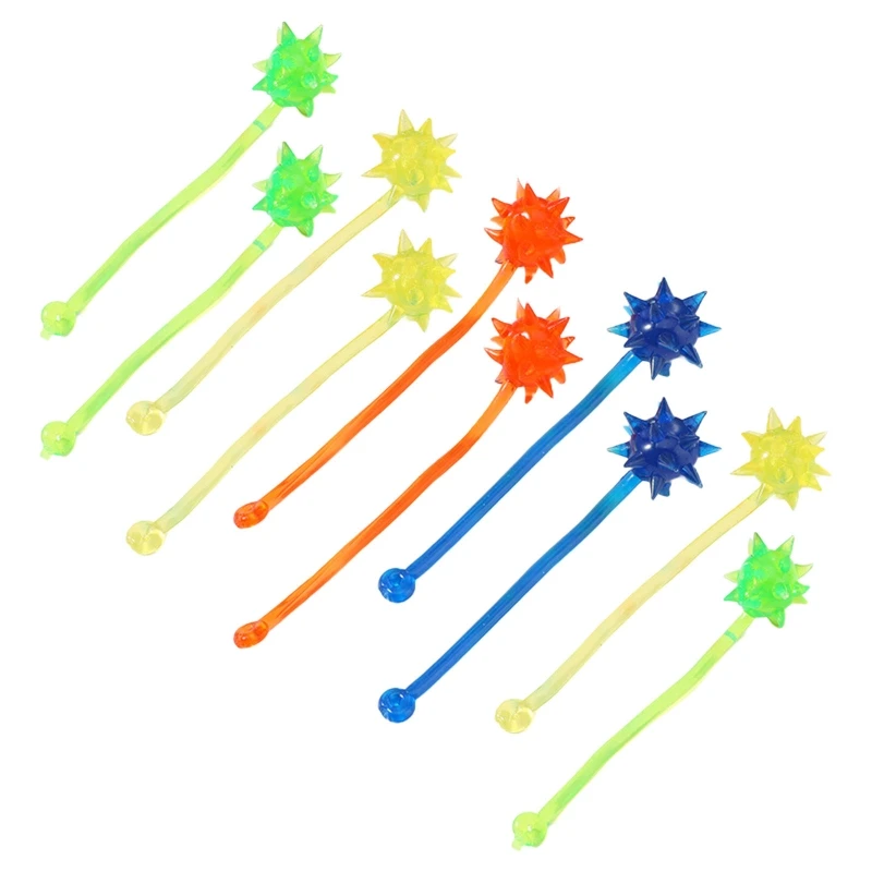 

L21F фиджет-стикер с шариком, эластичная веревка, легко приклеивается к стене, новинка, кляп, подарок для малыша, игрушки для снятия стресса