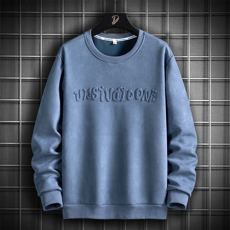 

Hip Hop Oversize 5XL Loose Skateboard Rock Sport Korea Fashion Mens Black Brown Hoodies Sweatshirt For 2023 Autumn Spring